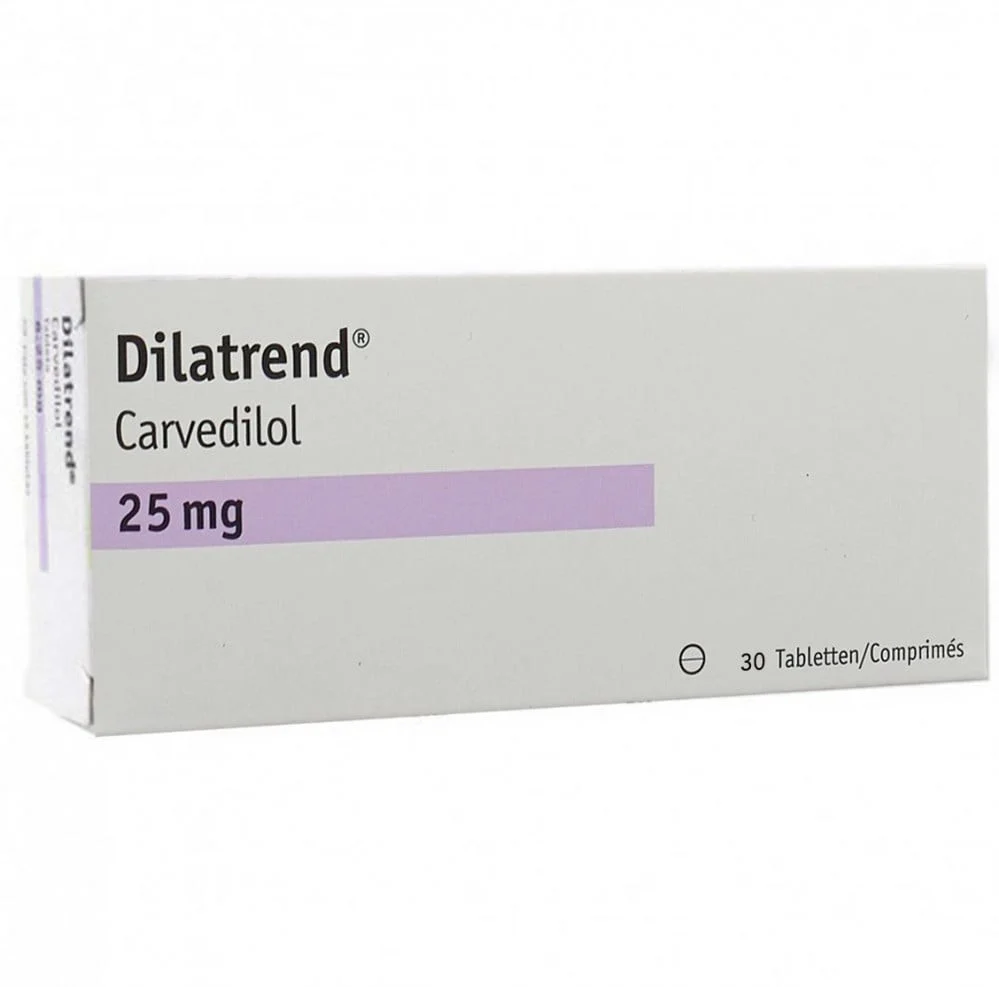Dilatrend 25mg 30 Tablets Dilatrend 25mg 30 Tablets