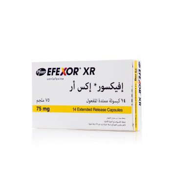Efexor XR 75mg 14 Tablets