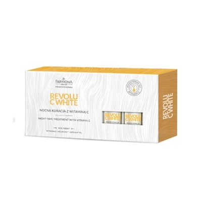 Farmona Revolu C White Night Serum 5 Amp Farmona Revolu C White Night Serum 5 Amp