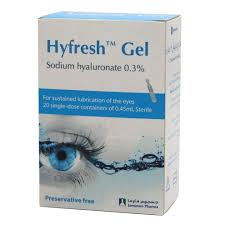 Hyfresh Unit Dose Eye Gel 20 Ampoules