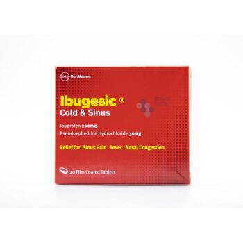 Ibugesic Cold & Sinus 20 Tablets