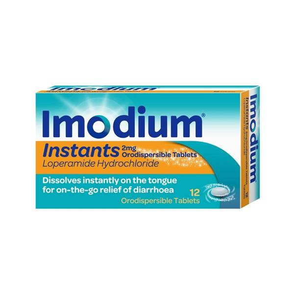 Imodium Instants 2mg 12 Capsules Imodium Instants 2mg 12 Capsules