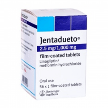 Jentadueto 2.5/1000mg 60 Tablets