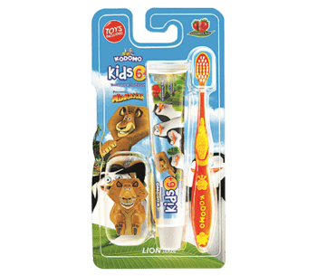Kodomo 2 In 1 Kids Toothpaste + Toothbrush