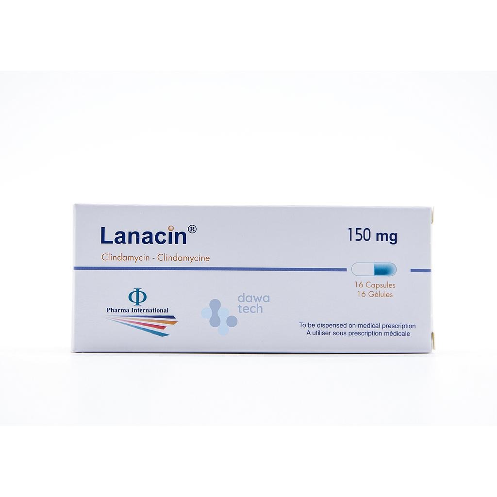 Lanacin 150mg 16 Capsules Lanacin 150mg 16 Capsules