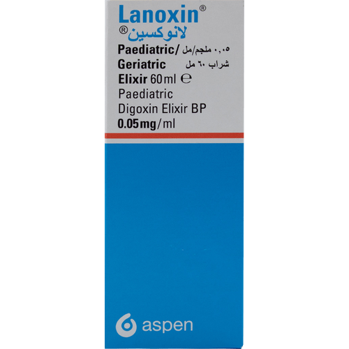 Lanoxin Elixir 60ml Lanoxin 0.05mg/ml Elixir 60ml
