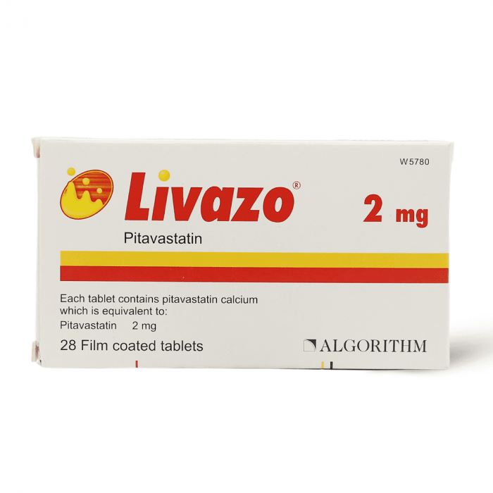 Livazo 2mg 28 Tablets Livazo 2mg 28 Tablets
