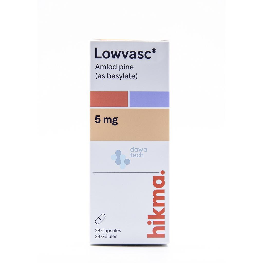 Lowvasc 5mg 28 Capsules Lowvasc 5mg 28 Capsules