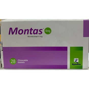 Moncas 4mg 28 Chewable Tablets