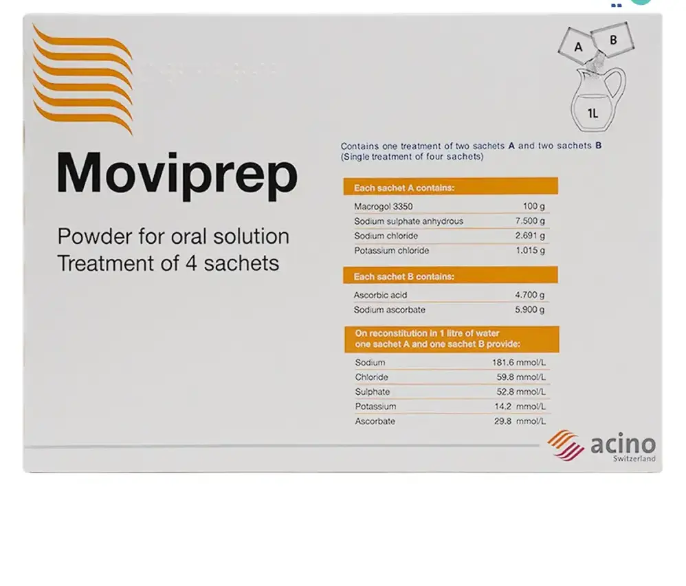 Moviprep Powder 4 Sachet Moviprep Powder 4 Sachet