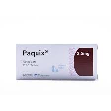 Paquix 2.5 mg 30 Tablets