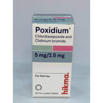 Poxidium 5/2.5 mg 30 Tablets