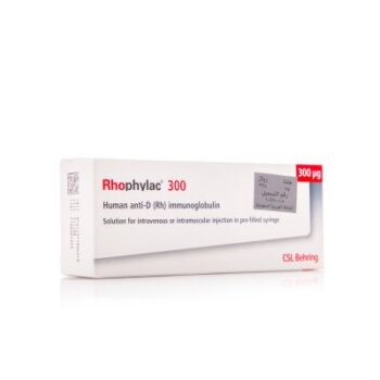 Rhophylac Anti D Vaccine 300mcg -2ml /1 Ampoules