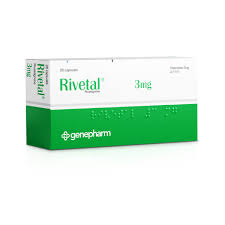 Rivetal 3mg 28 Capsules
