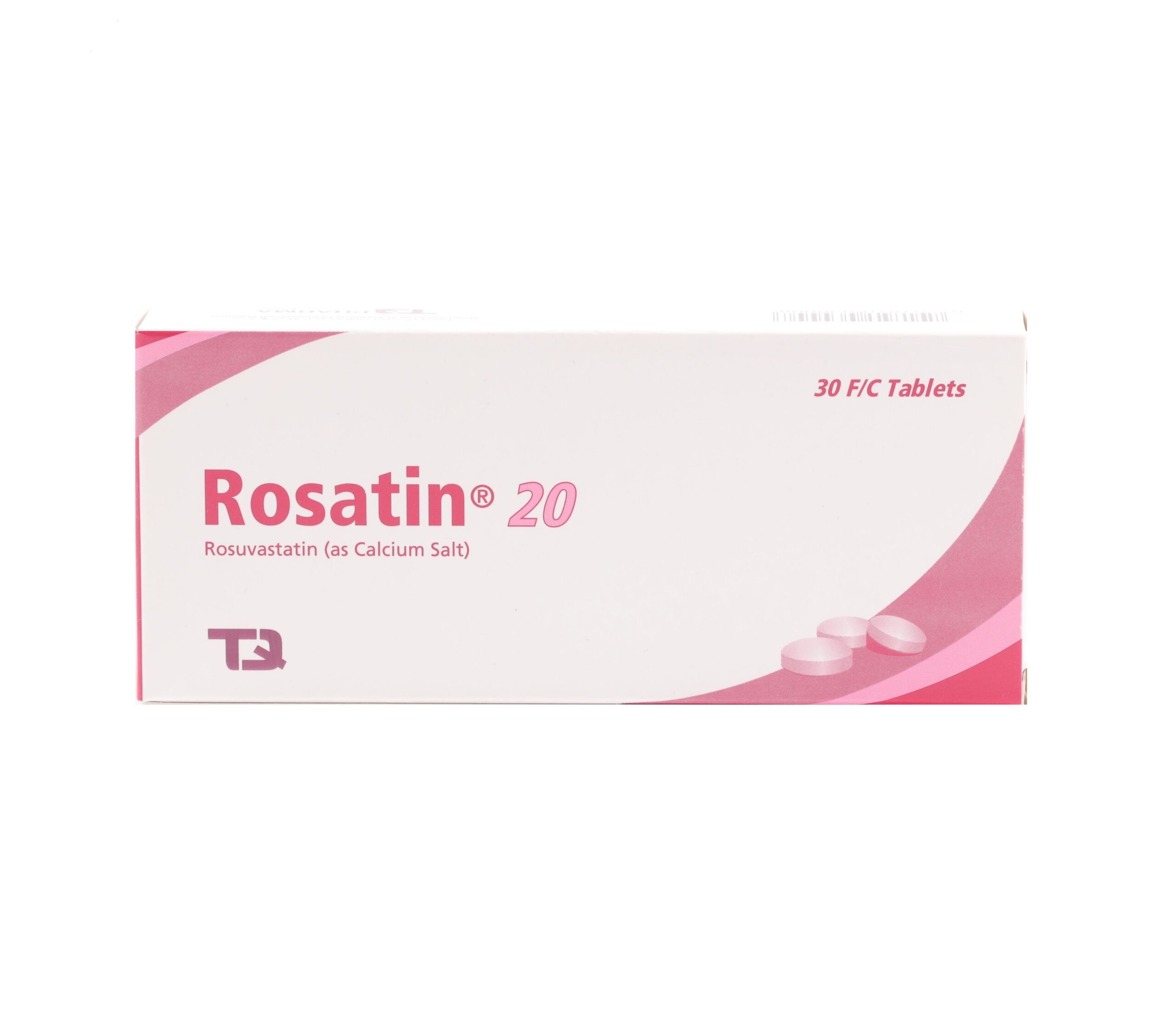 Rosatin 20mg 30 Tablets Rosatin 20mg 30 Tablets