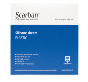 Scarban Elastic Breast Scar Treatment Silicon Sheet