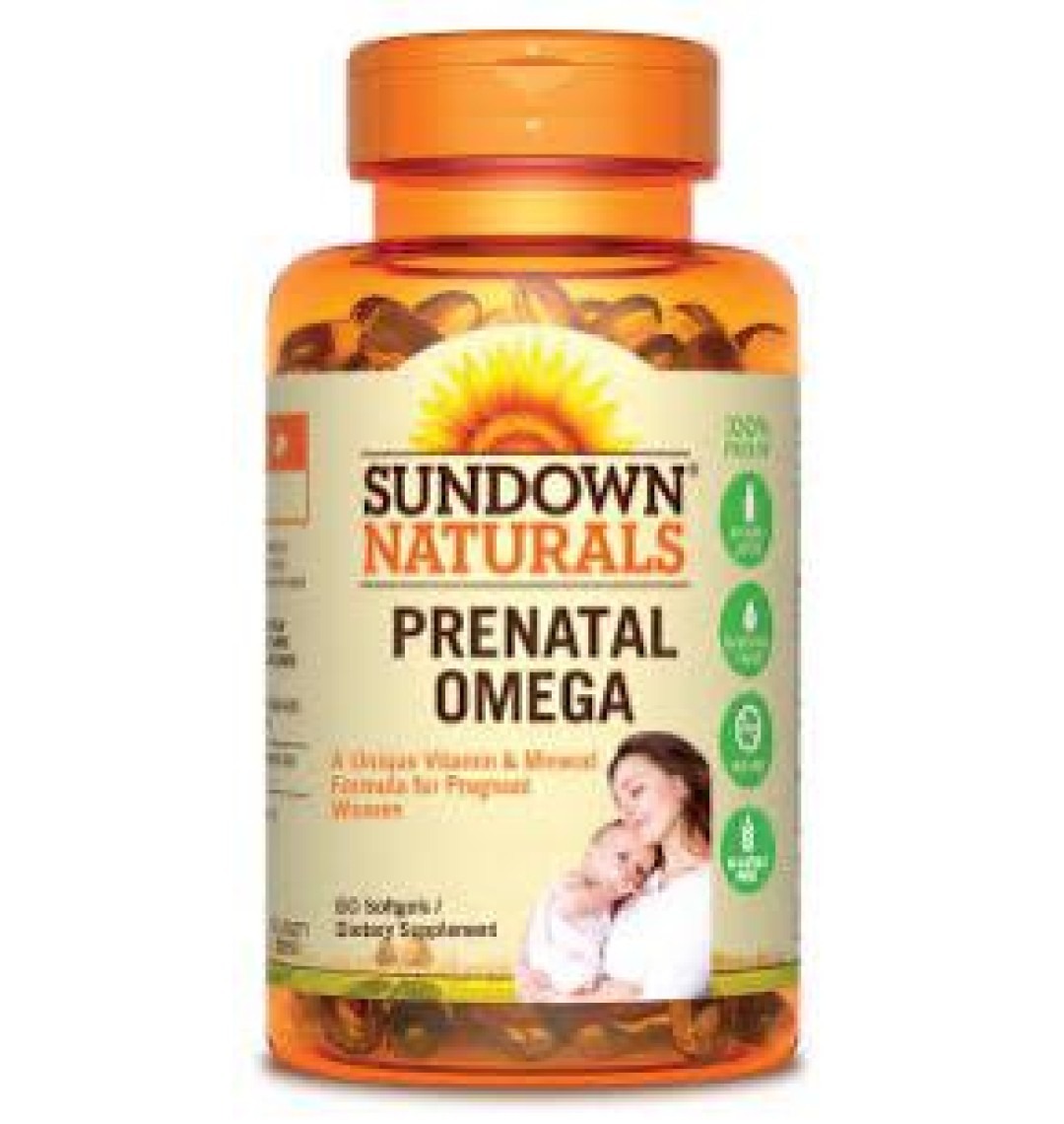 Sundown Prenatal Omega 60 Capsules Sundown Prenatal Omega 60 Capsules