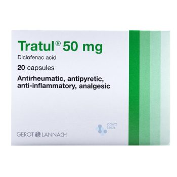 Tratul 50mg 20 Capsules
