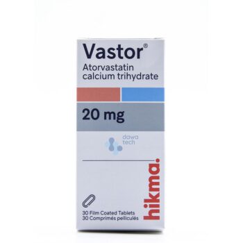 Vastor 20mg 30 Tablets