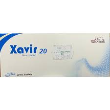 Xavir 20mg 28 Tablets
