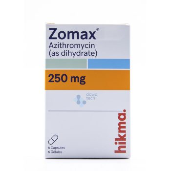 Zomax 250mg 6 Capsules