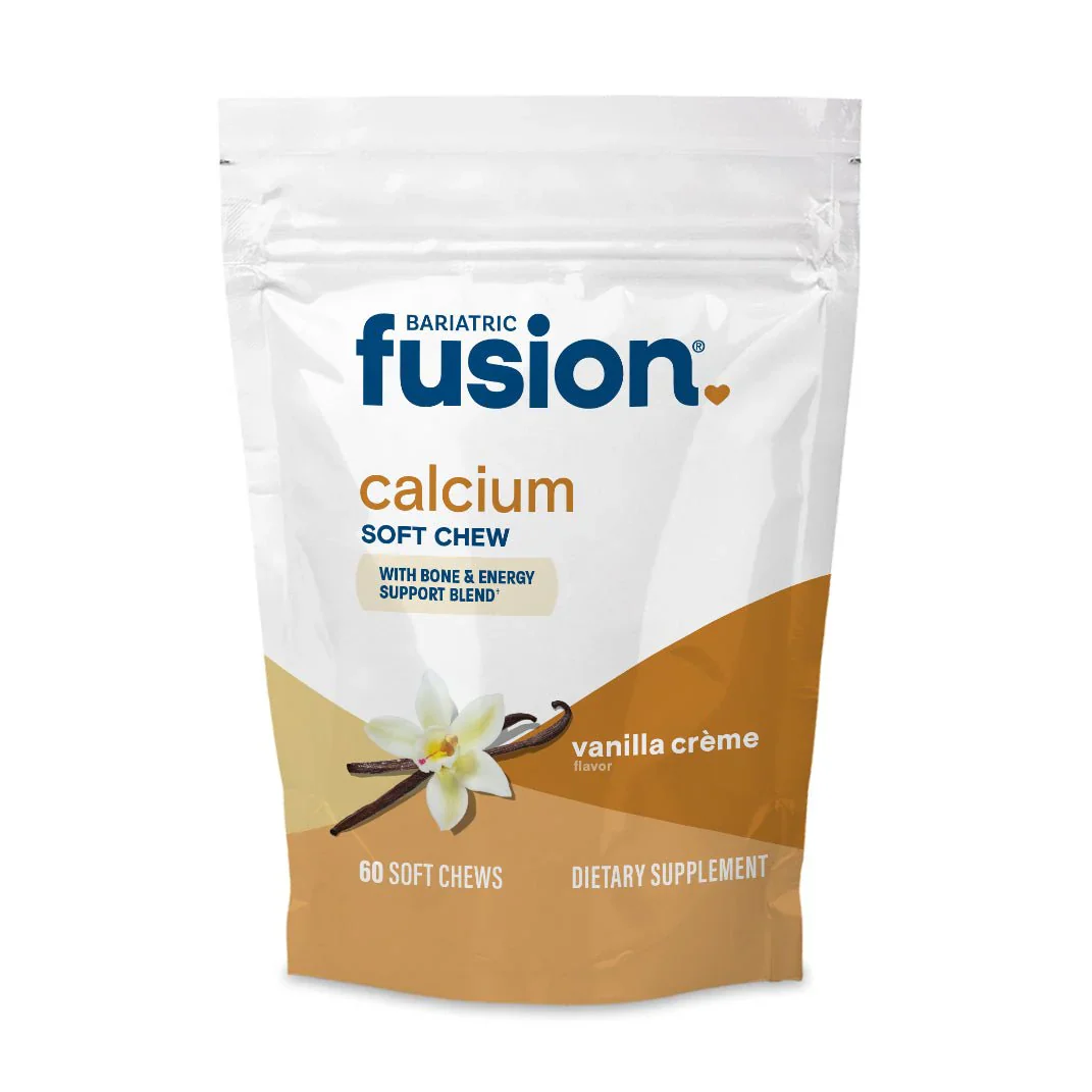 Bariatric Fusion Calcium 60 Soft Chewable Tablets - Vanilla Creme Bariatric Fusion Calcium 60 Soft Chewable Tablets - Vanilla Creme