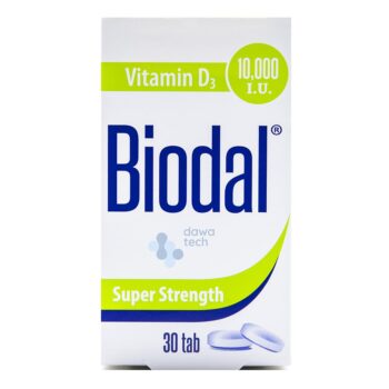 Biodal Vitamin D3 10,000 IU 30 Tablets