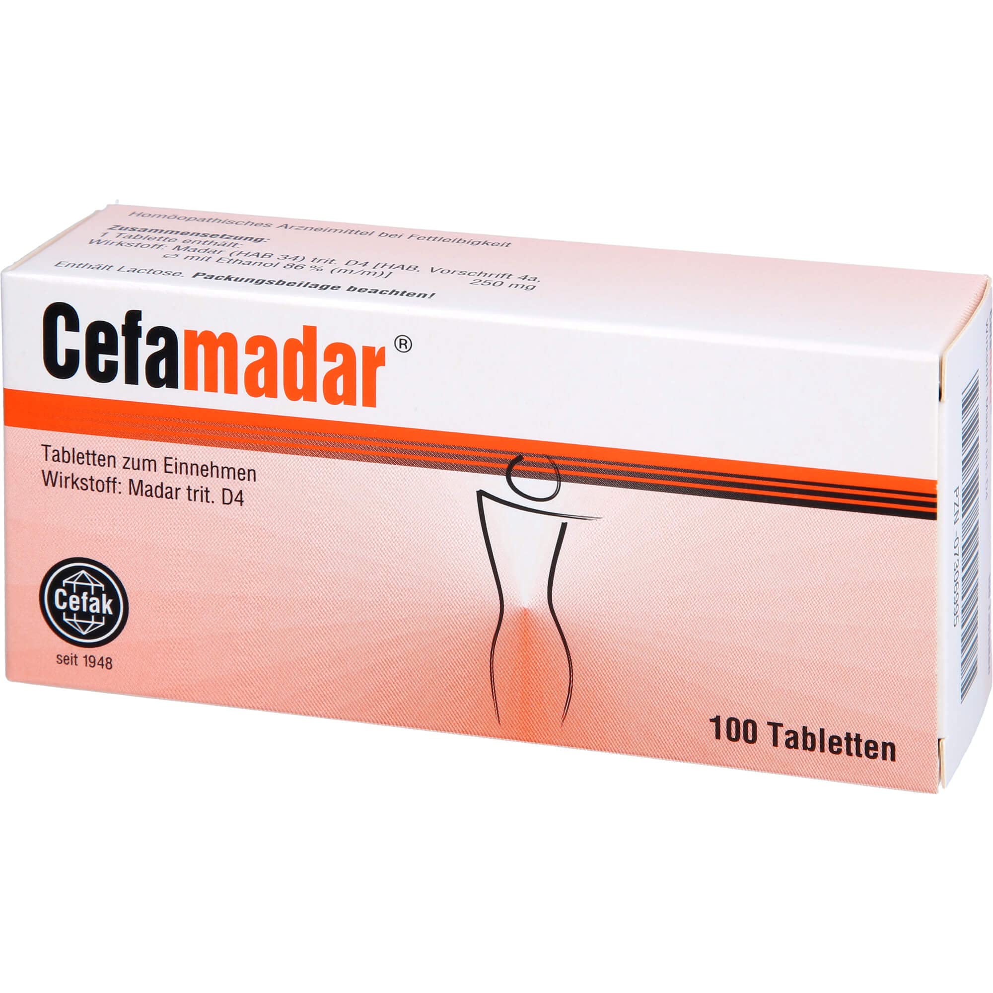 Version 1.0.0 Cefamadar 250 mg 100 Tablets