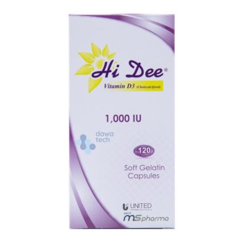 Hi Dee Vitamin D3 1000 IU 120 Capsules
