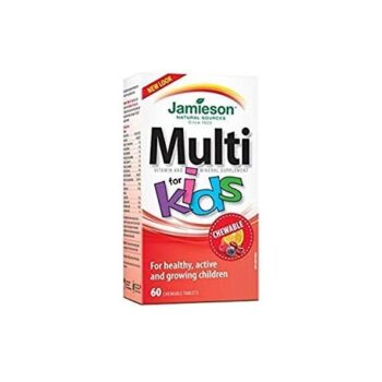 Jamieson Kids Multi Vitamin and Mineral 60 Chewable Tablets