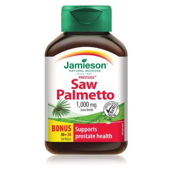 Jamieson Saw Palmetto 1000mg 60 Capsules