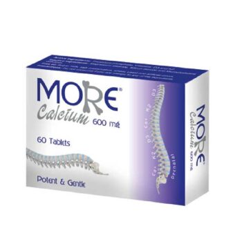 More Calcium 600mg 60 Tablets