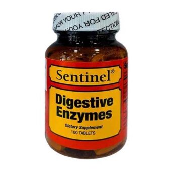 Sentinel Papaya Digstive Enzyme 100 Chew Tablets