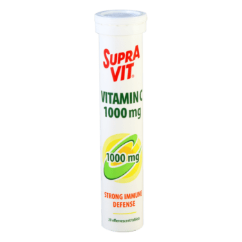 Supravit Vit C 1000mg 20 Effervest Tablets