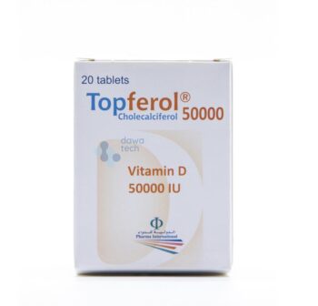 Topferol Vitamin D 50,000 IU 20 Tablets
