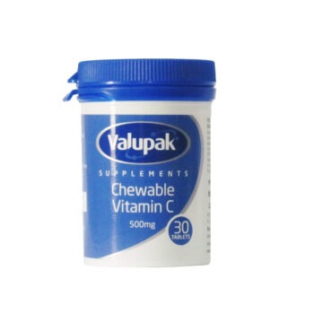 Valupak Vitamin C 30 Chewable Tablets