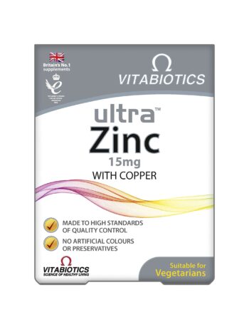 Vitabiotics Ultra Zinc With Copper 60 Tablets