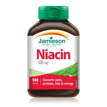 Jamieson Niacin 500mg 100 Caplets