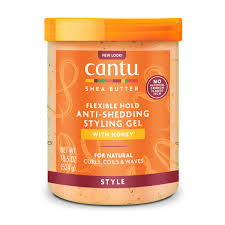 Cantu Flexible Hold Anti Shedding Hair Gel With Honey 524g