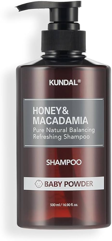 Kundal Honey & Macadamia Shampoo 500ml-Baby Powder Kundal Honey & Macadamia Shampoo 500ml-Baby Powder