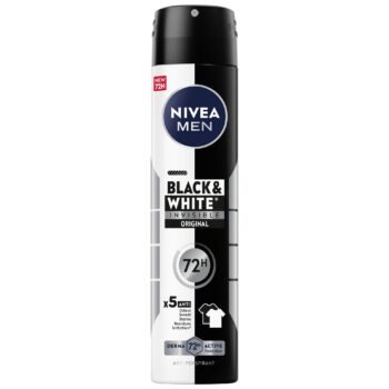 Nivea Invisible Black and White Deodorant Spray For Men 200 ml