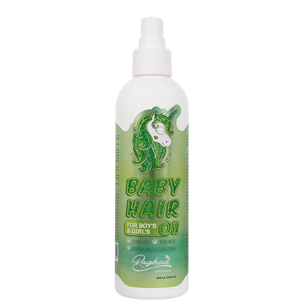 Raghad Organics Baby Hair Oil Spray 250ml Raghad Organics Baby Hair Oil Spray 250ml