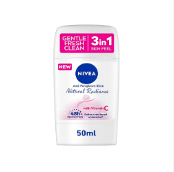 Nivea Natural Radiance Deodorant Stick 50ml